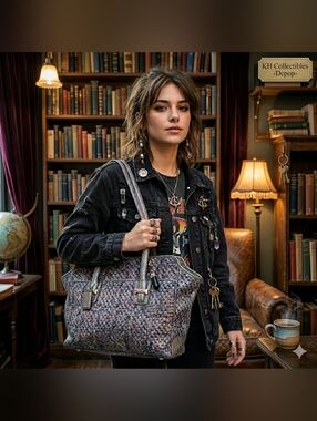 2013 Coach Taylor Alexis Snake Print Carryall Satchel F26034 - 2013 Rare